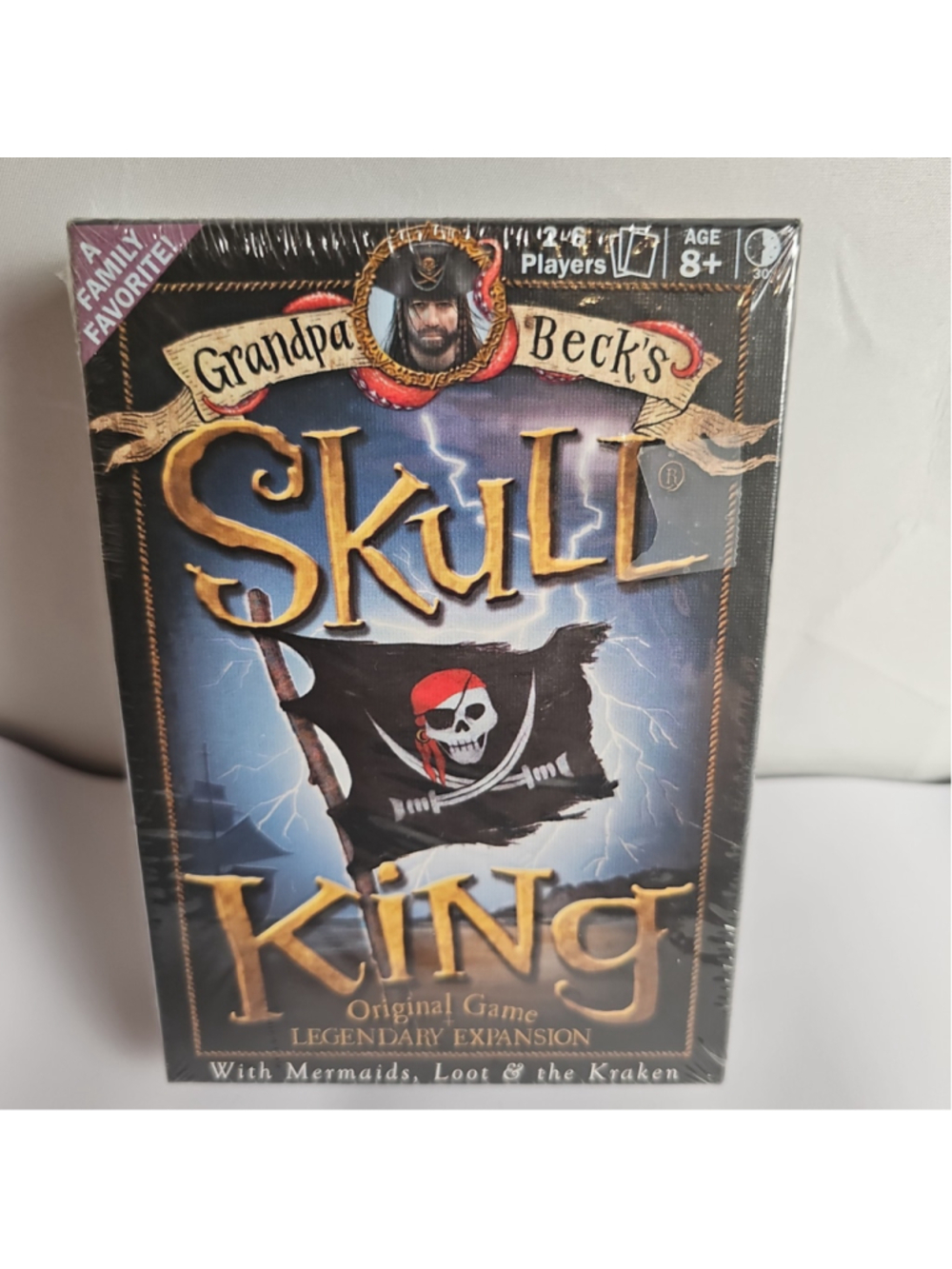 Grandpa Beck's Skull King Original Game & Legendary Expansion Card Game New Seal